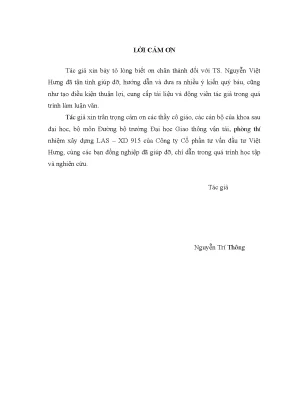 Nghiên cứu khả năng sử dụng xỉ lò thép làm cấp phối trong bê tông xi măng tại tỉnh bà rịa vũng tàu luận văn thạc sỹ xây dựng đường ô tô và đường thành phố