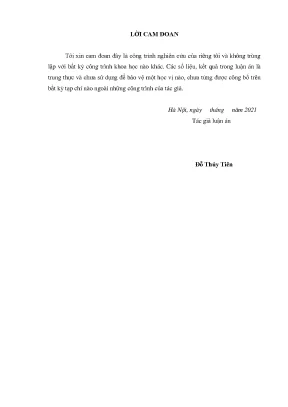 Luận án tiến sĩ kỹ thuật hoá học nghiên cứu chế tạo chất hấp phụ sinh học bio adsorbent từ vỏ quả cà phê để xử lý kim loại nặng trong nước