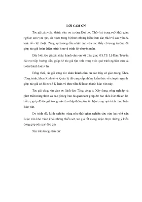 Luận văn thạc sĩ nghiên cứu nâng cao năng lực tổng công ty xây dựng nông nghiệp và phát triển nông thôn để tham gia cạnh tranh trong đấu thầu xây dựng