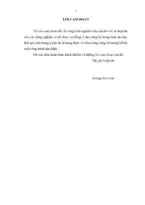 Luận án tiến sĩ y học thực trạng tổ chức và quy trình hoạt động của hội đồng đạo đức trong nghiên cứu y sinh học cấp cơ sở và hiệu quả can thiệp