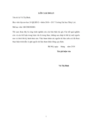 Luận văn thạc sĩ nghiên cứu giải pháp nâng cao chất lượng công tác đấu thầu xây lắp tại ban quản lý dự án nhà máy thủy điện sơn la