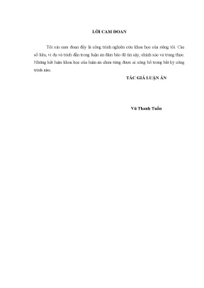 Luận án tiến sĩ luật học địa vị pháp lý của thẩm phán trong giải quyết vụ án dân sự sơ thẩm ở việt nam hiện nay