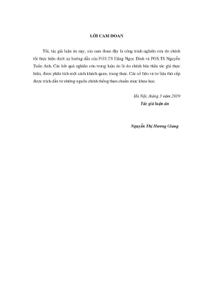 Luận án tiến sĩ quản lý khoa học và công nghệ vai trò của vốn xã hội trong hoạt động khoa học và công nghệ trường hợp các nhóm nghiên cứu mạnh tại đại học quốc gia hà nội