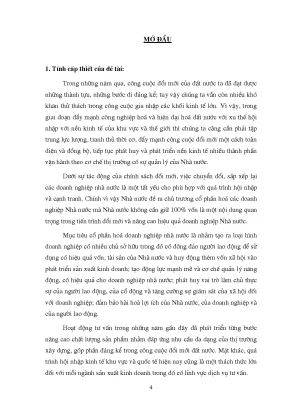 Nghiên cứu giải pháp đẩy nhanh tiến trình cổ phần hoá các doanh nghiệp tư vấn trong ngành giao thông vận tải luận án thạc sĩ khoa học kinh tế