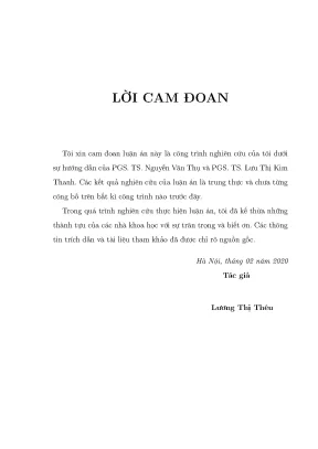 Luận án tiến sĩ vật lý nghiên cứu hiệu ứng casimir trong hệ ngưng tụ bose einstein