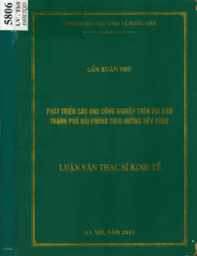 Luận văn phát triển các khu công nghiệp trên địa bàn thành phố hải phòng theo hướng bền vững