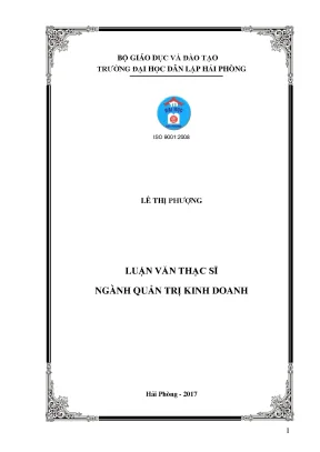 Luận văn thạc sĩ biện pháp nâng cao hiệu quả sử dụng vốn tại công ty cổ phần tư vấn thiết kế và đầu tư xây dựng lê chân