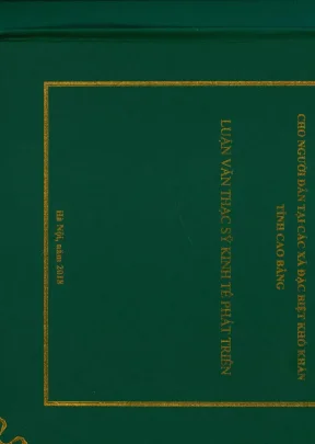 Luận văn nâng cao chất lượng dịch vụ y tế cơ bản cho người dân tại các xã đặc biệt khó khăn tỉnh cao bằng