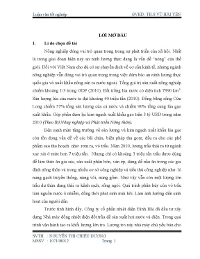 Luận văn tốt nghiệp nghiên cứu tận dụng tro xỉ từ nhà máy nhiệt điện đình hải khu công nghiệp trà nóc cần thơ làm vật liệu xây dựng