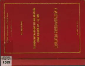 Luận văn tạo động lực lao động tại nhà xuất bản chính tri quốc gia sự thật