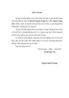 Luận văn thạc sĩ nghiên cứu đề xuất giải pháp nâng cao chất lượng xây dựng các công trình thủy lợi trong giai đoạn thực hiện đầu tư tại ban quản lí công trình thủy lợi tỉnh bắc ninh