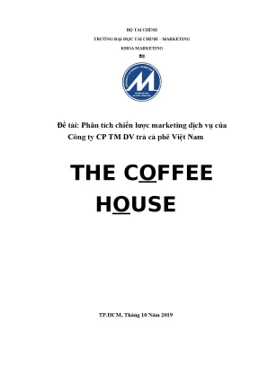 Luận văn tốt nghiệp phân tích chiến lược marketing dịch vụ của công ty cp tm dv trà cà phê việt nam