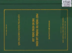 Luận văn phát triển thị trường lao động thủ đô viêng chăn lào
