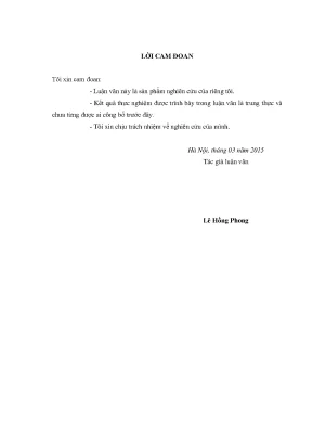Luận văn thạc sĩ giải pháp tăng cường công tác quản lý tài chính đối với các đơn vị sự nghiệp công lập trực thuộc trung tâm khí tượng thủy văn quốc gia