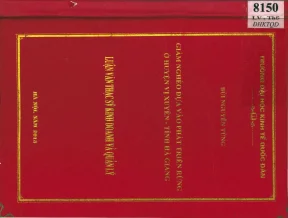 Luận văn giảm nghèo dựa vào phát triển rừng ở huyện vị xuyên tỉnh hà giang