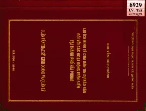 Luận văn lợi ích kinh tế của bản tin dự báo bão đối với các hoạt động trên biển tại thành phố hải phòng