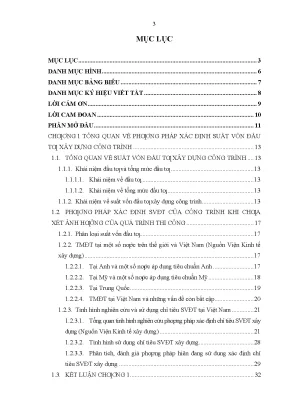 Luận văn thạc sĩ xây dựng phương pháp xác định xuất vốn đầu tư xây dựng công trình có xét các yếu tố ảnh hưởng trong quá trình thi công áp dụng cho khu công nghiệp long thành
