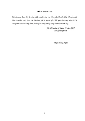 Luận văn thạc sĩ nghiên cứu phương pháp đánh giá chất lượng và đề xuất một số giải pháp quản lý chất lượng công trình đê sông trên địa bàn tỉnh thanh hóa