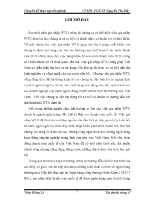Luận văn tốt nghiệp giải pháp hoàn thiện hoạt động thanh toán quốc tế tại ngân hàng công thương chi nhánh hoàn kiếm