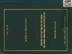 Luận văn chi trả dịch vụ môi trường rừng nghiên cứu trường hợp hai tỉnh sơn la và lâm đồng