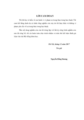 Luận văn ảnh hưởng của sinh kế đến bảo tồn tài nguyên rừng tại khu bảo tồn thiên nhiên hoàng liên văn bàn huyện văn bàn tỉnh lào cai