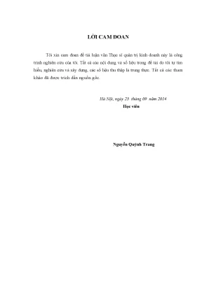 Luận văn thạc sĩ tăng cường quản lý thuế thu nhập doanh nghiệp đối với các doanh nghiệp có vốn đầu tư nước ngoài tại cục thuế hà nội