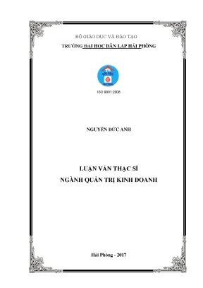 Luận văn thạc sĩ xây dựng văn hóa công sở tại ubnd quận đồ sơn hải phòng