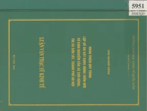 Luận văn hoàn thiện quy trình lập đề án xây dựng nông thôn mới từ kinh nghiệm của xã sơn đông thị xã sơn tây thành phố hà nội