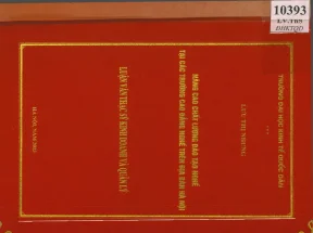 Luận văn nâng cao chất lượng đào tạo nghề tại các trường cao đẳng nghề trên địa bàn hà nội