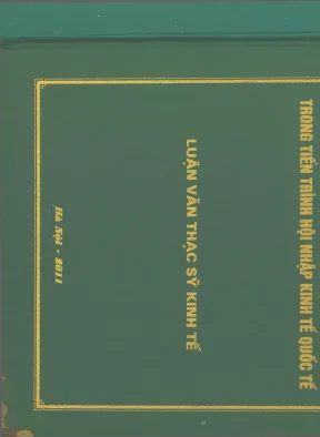 Luận văn tăng cường dạy nghề cho lao động nông thôn việt nam trong tiến trình hội nhập kinh tế quốc tế