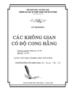 Luan van thac si toan hoc cac khong gian co do cong hang
