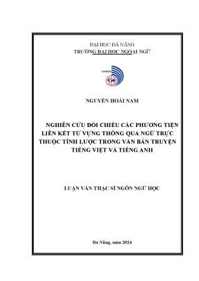 Nghiên cứu đối chiếu các phương tiện
