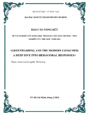 Greenwashing and the modern consumer a deep dive into behavioral responses