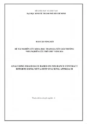 Analyzing fraud rate based on insurance contract reports using meta deep stacking approach