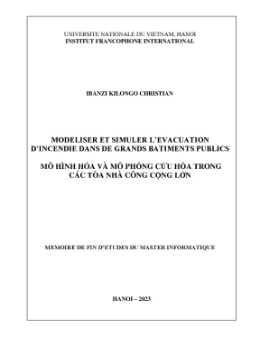 Modeliser et simuler levacuation dincendie dans de grands batiments publics mô hình hóa và mô phỏng cứu hỏa trong các tòa nhà công cộng lớn