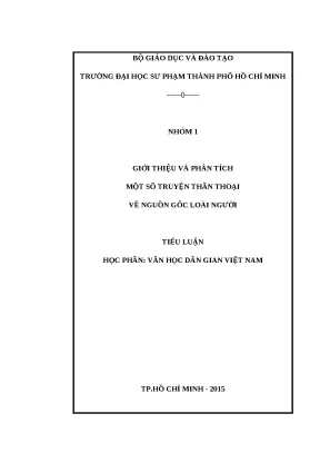 Luận văn van hoc dan gian