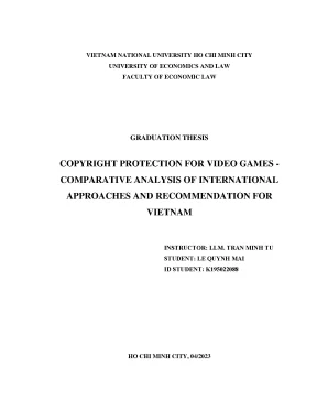 Copyright protection for video games comparative analysis of international approaches and recommendation for vietnam