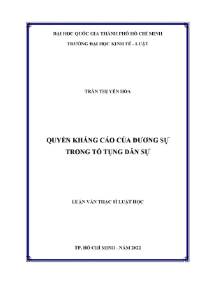 Quyền kháng cáo của đương sự r ntrong tố tụng dân sự