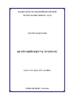Quyền khởi kiện vụ án dân sự