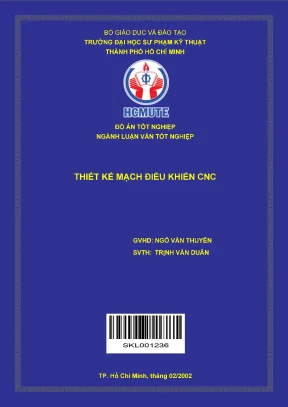 Thiết kế mạch điều khiển cnc