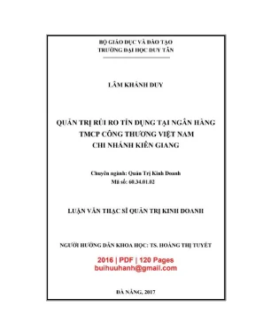 Luận văn thạc sĩ hoàn thiện công tác quản lý dự án tại ban quản lý dự án đầu tư xây dựng công trình huyện an biên tỉnh kiên giang