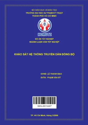 Khảo sát hệ thống truyền dẫn đồng bộ