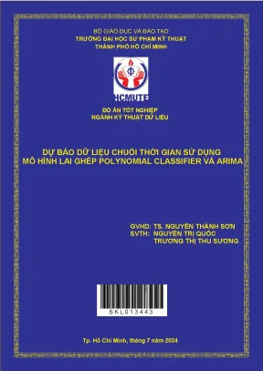 Dự báo dữ liệu chuỗi thời gian sử dụng mô hình lai ghép polynomial classifier và arima