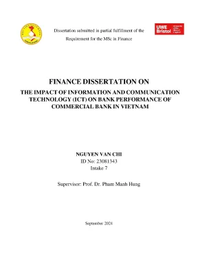 The impact of information and communication technology ict on bank performance of commercial bank in vietnam