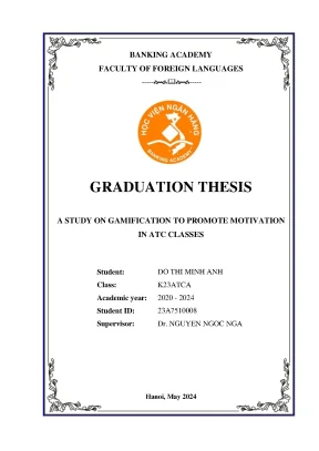 A study on gamification to promote motivation in atc classes