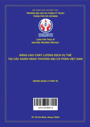 Nâng cao chất lượng dịch vụ thẻ tại các ngân hàng thương mại cổ phần việt nam