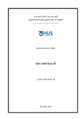 Dãy ehp đại số