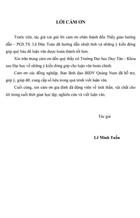 Luận văn thạc sĩ hoàn thiện phân cấp quản lý chi ngân sách tỉnh quảng nam