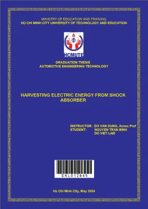 Harvesting electric energy from shock absorber