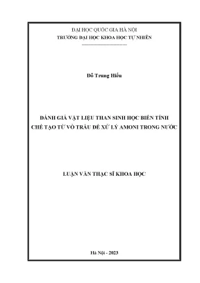 Nghiên cứu tổng hợp hệ xúc tác quang mgfe2o4 biobr rgo và ứng dụng để xử lý phẩm nhuộm trong môi trường nước